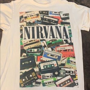 Nirvana Mix Tape t shirt